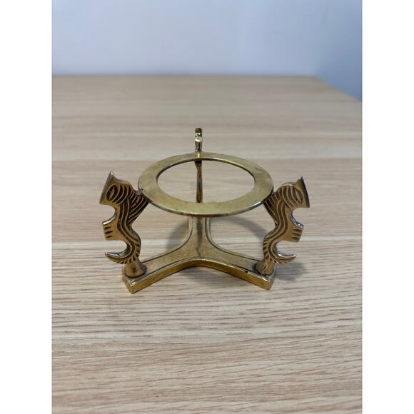 Brass Dragon Display Stand VINTAGE - Picture 6 of 6